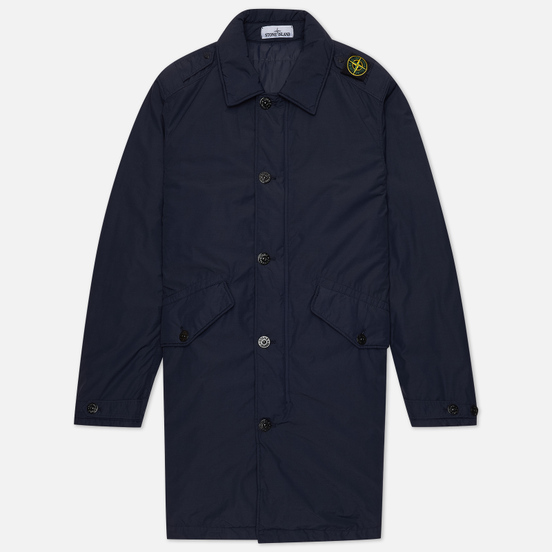Мужской тренчкот Stone Island Naslan Light Watro Primaloft-TC Navy Blue
