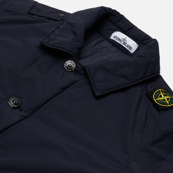 Мужской тренчкот Stone Island Naslan Light Watro Primaloft-TC Navy Blue