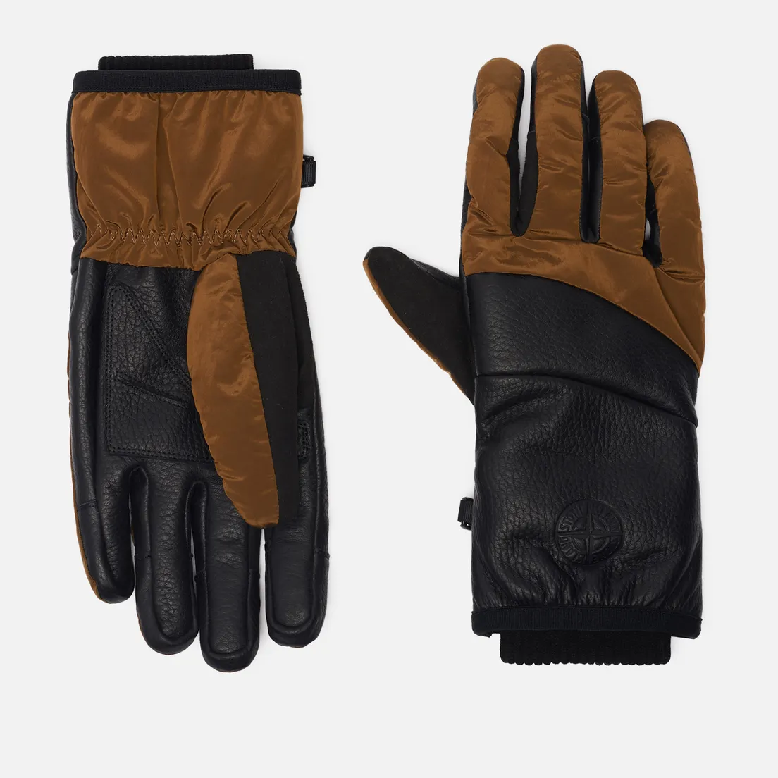 Stone Island Перчатки Leather/Nylon Metal