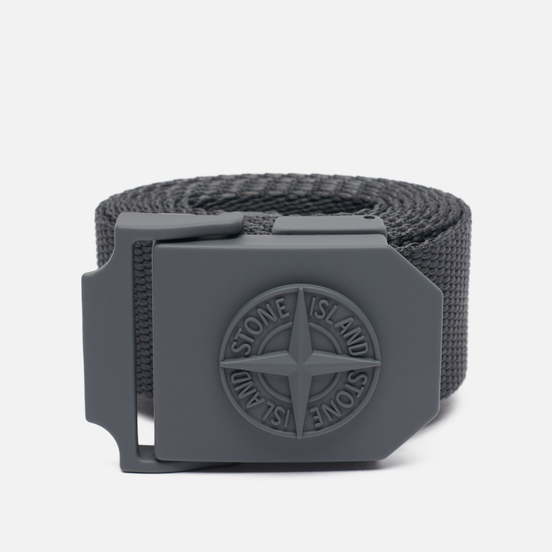 Ремень Stone Island Thick Nylon Ribbon Grey