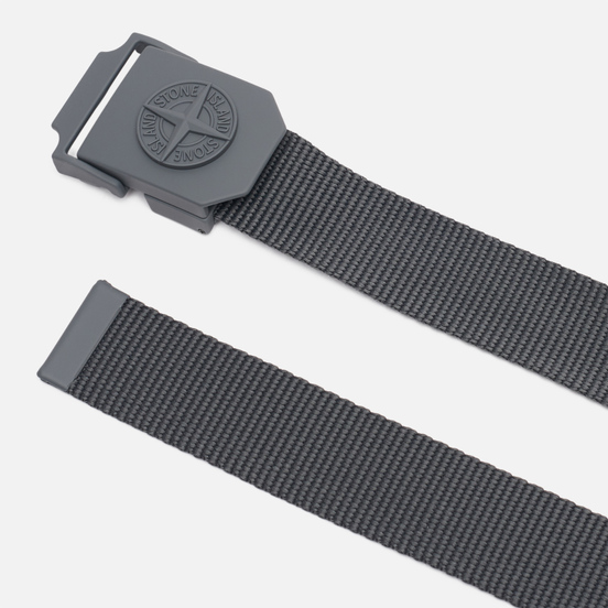 Ремень Stone Island Thick Nylon Ribbon Grey