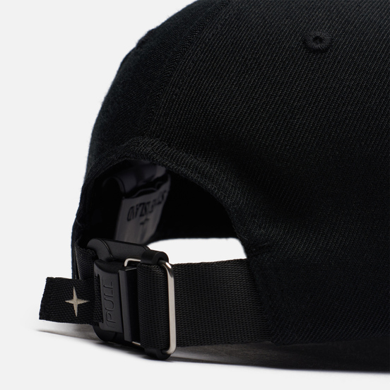 Кепка Stone Island Six Panel Wool/Polyester Gabardine Black