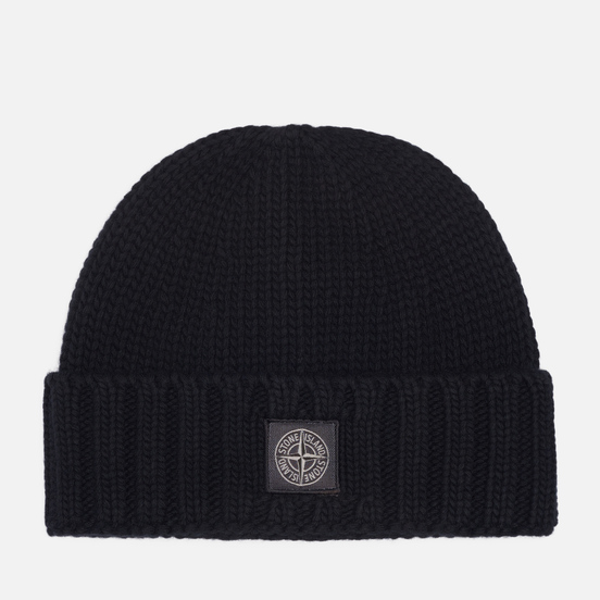 Шапка Stone Island Patch Program Black