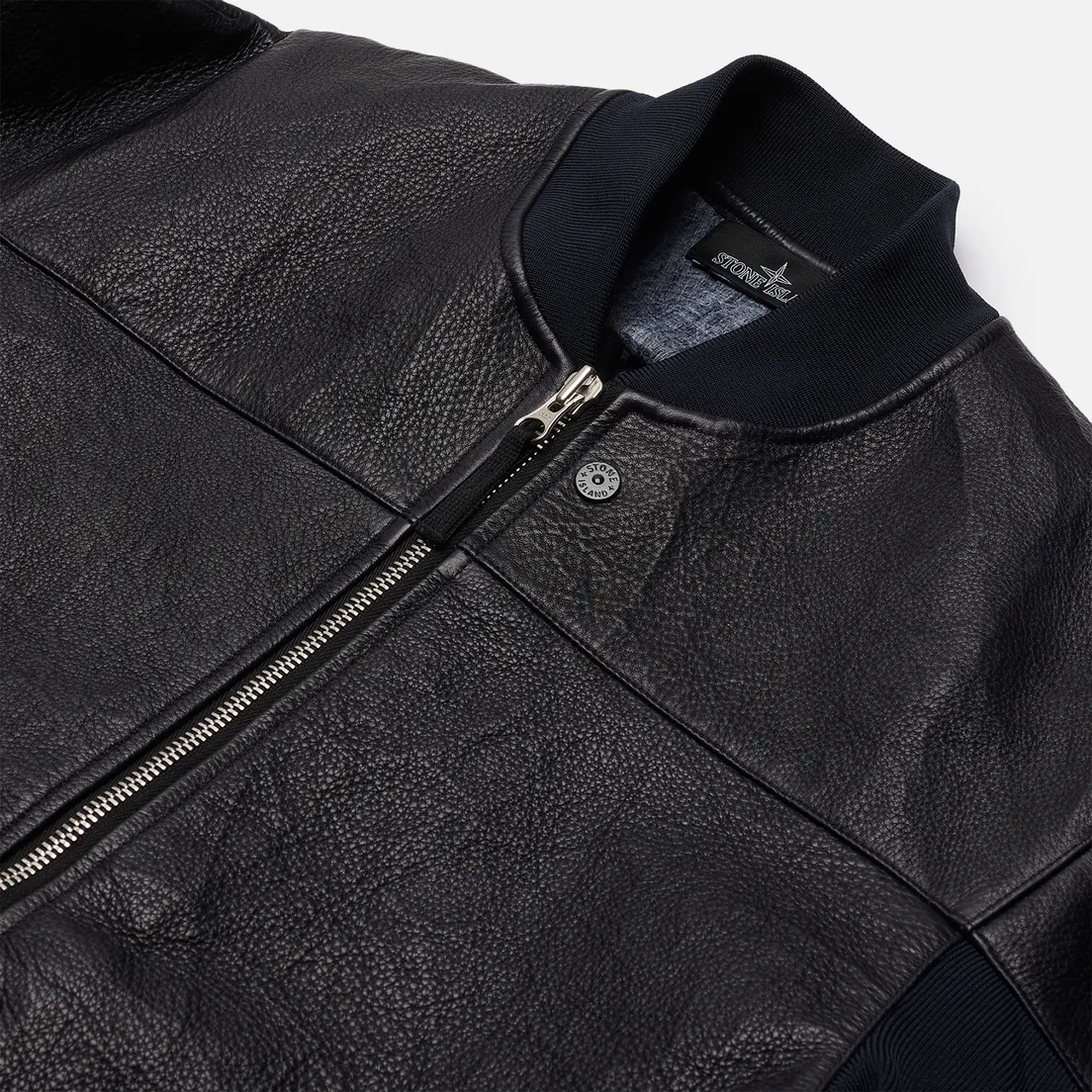 Stone Island Shadow Project Мужская куртка бомбер FSDX Dyneema Fused Leather