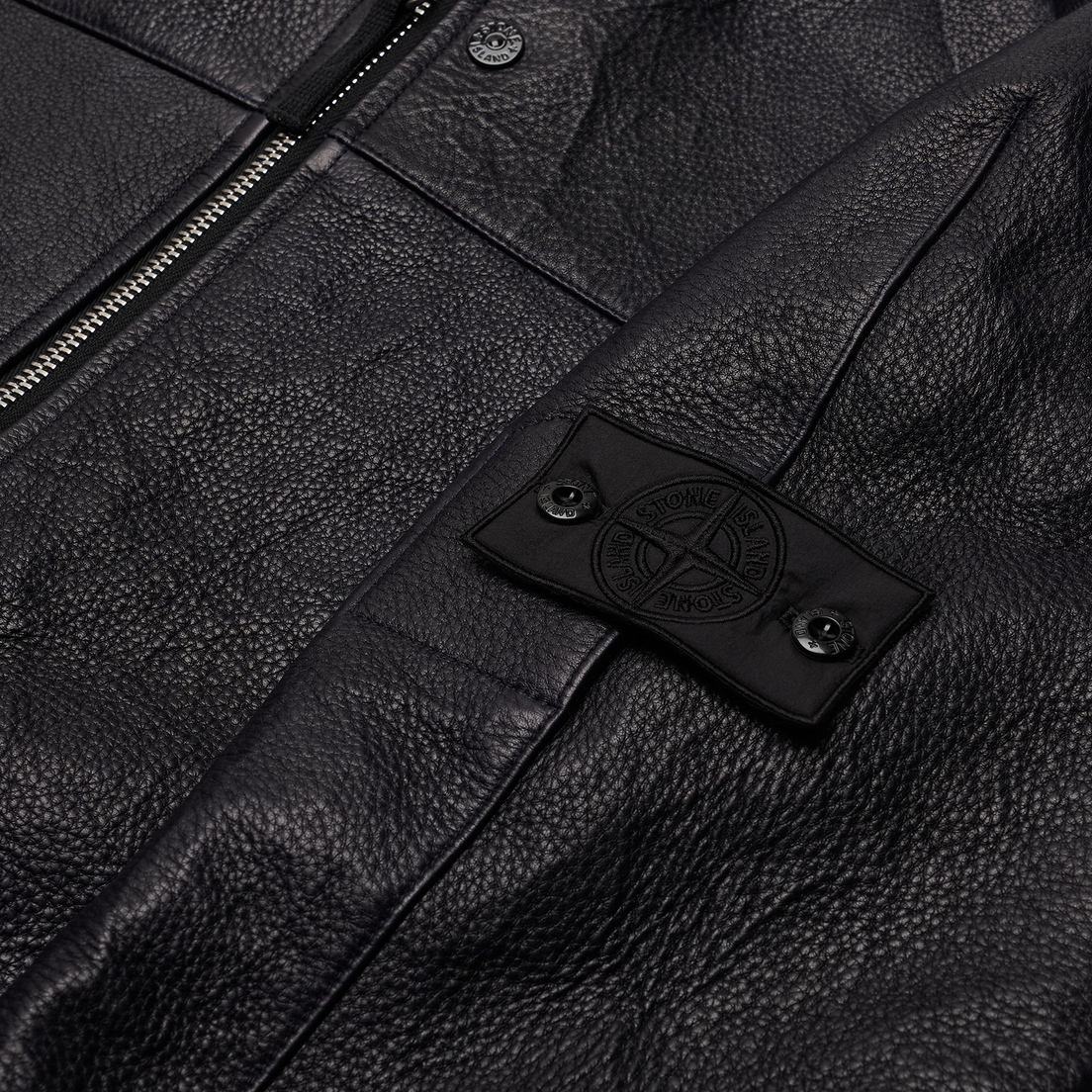 Stone Island Shadow Project Мужская куртка бомбер FSDX Dyneema Fused Leather