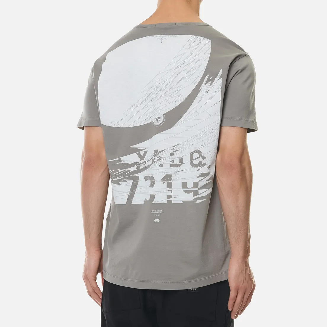 Stone Island Shadow Project Мужская футболка 7319 CXADO Print Back