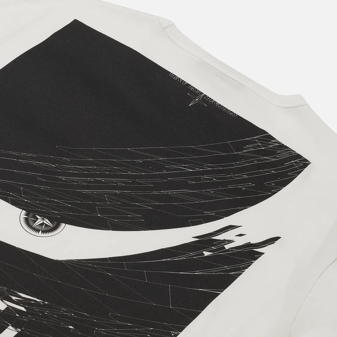 Stone Island Shadow Project Мужская футболка 7319 CXADO Print Back