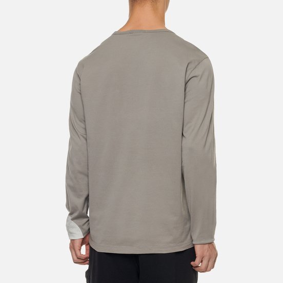 Мужской лонгслив Stone Island Shadow Project 7319 CXADO Print Front Grey