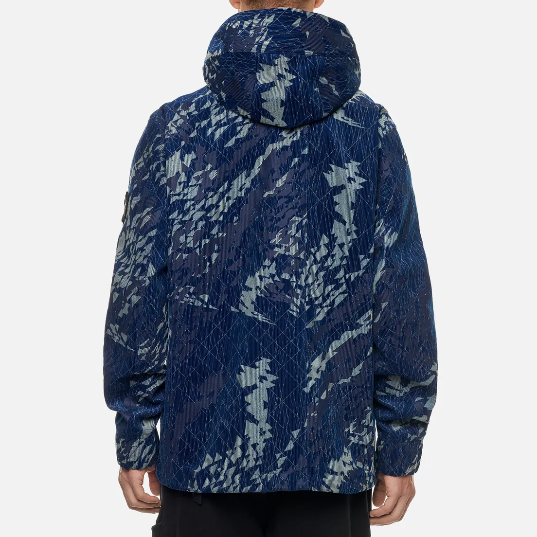 Stone Island Shadow Project Мужская куртка Corrosion Print Cord 3L