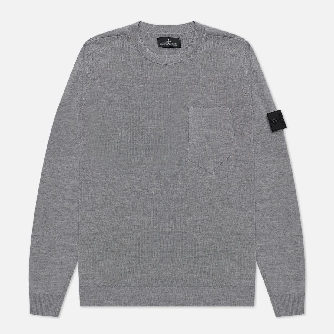 Stone Island Shadow Project Мужской свитер Crew Neck Catch Pocket