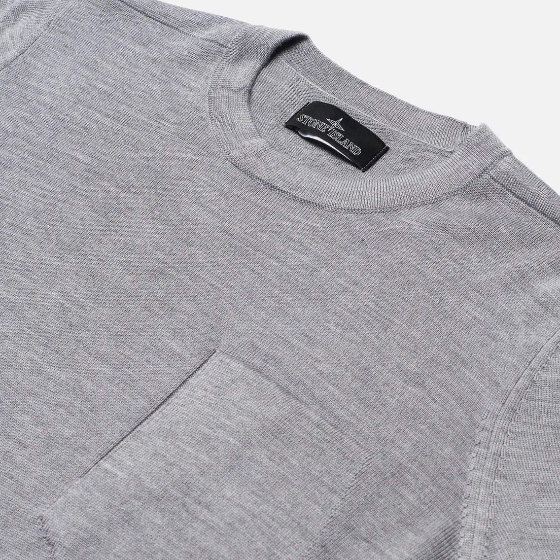 Stone Island Shadow Project Мужской свитер Crew Neck Catch Pocket