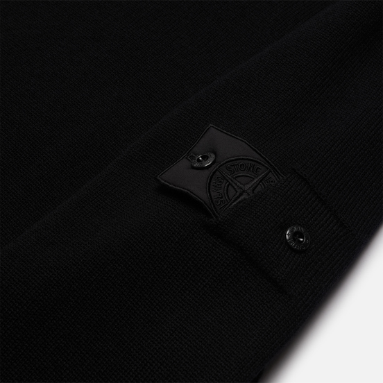 Мужской свитер Stone Island Shadow Project Lana Wool Roll Neck Black