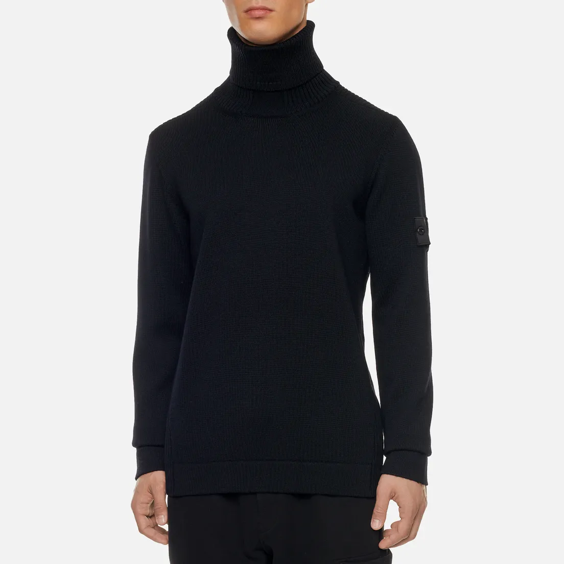Stone Island Shadow Project Мужской свитер Lana Wool Roll Neck