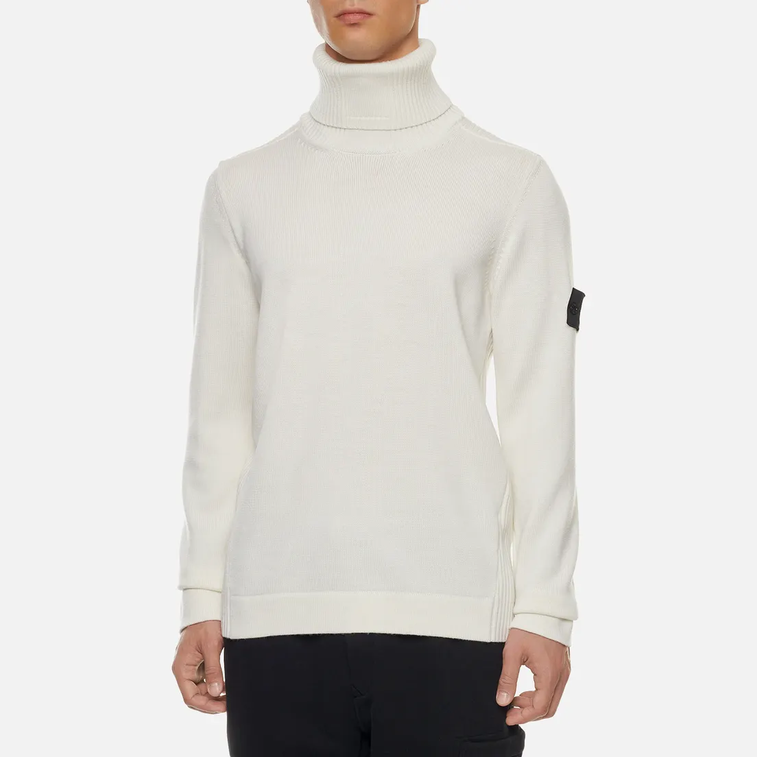 Stone Island Shadow Project Мужской свитер Lana Wool Roll Neck
