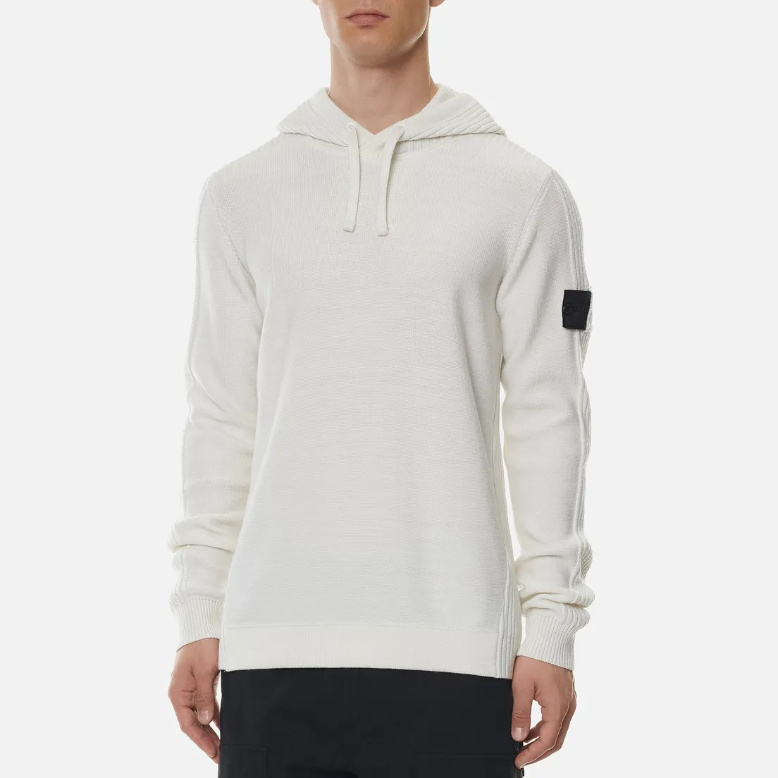 Stone Island Shadow Project Мужской свитер Lana Wool Popover Hoodie
