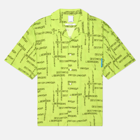 Мужская рубашка Liberaiders Digital Logo Rayon, цвет зелёный, размер L Liberaiders®