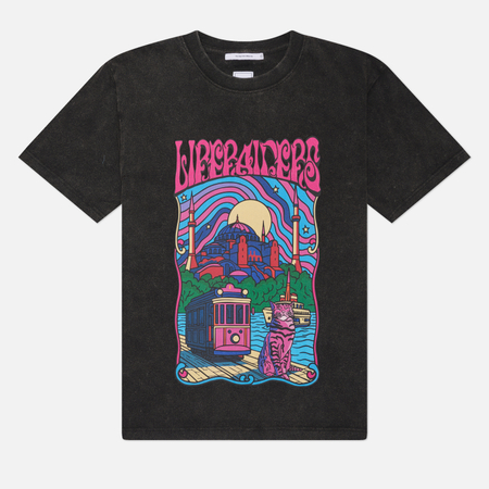 Мужская футболка Liberaiders Psychedelic City, цвет чёрный, размер M Liberaiders®