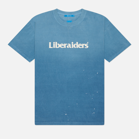 Мужская футболка Liberaiders Faded OG Logo, цвет синий, размер M Liberaiders®