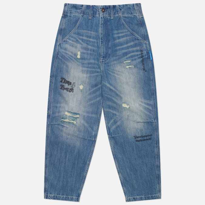 Мужские джинсы Liberaiders Damaged Denim Sarrouel
