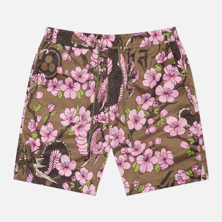 фото Мужские шорты maharishi sakura serenity swim, цвет чёрный, размер s
