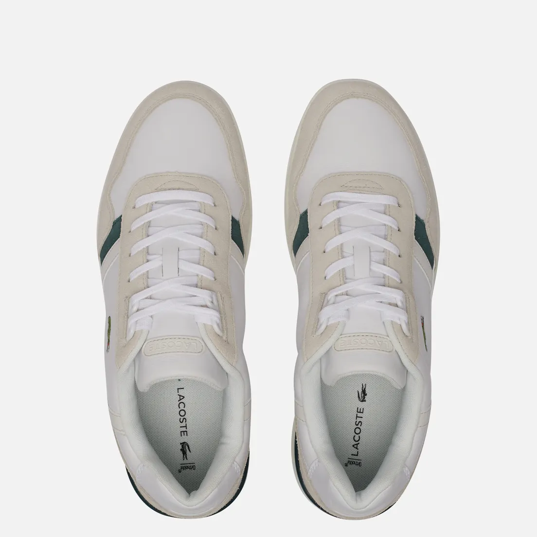 Lacoste Мужские кроссовки T-Clip Leather And Suede