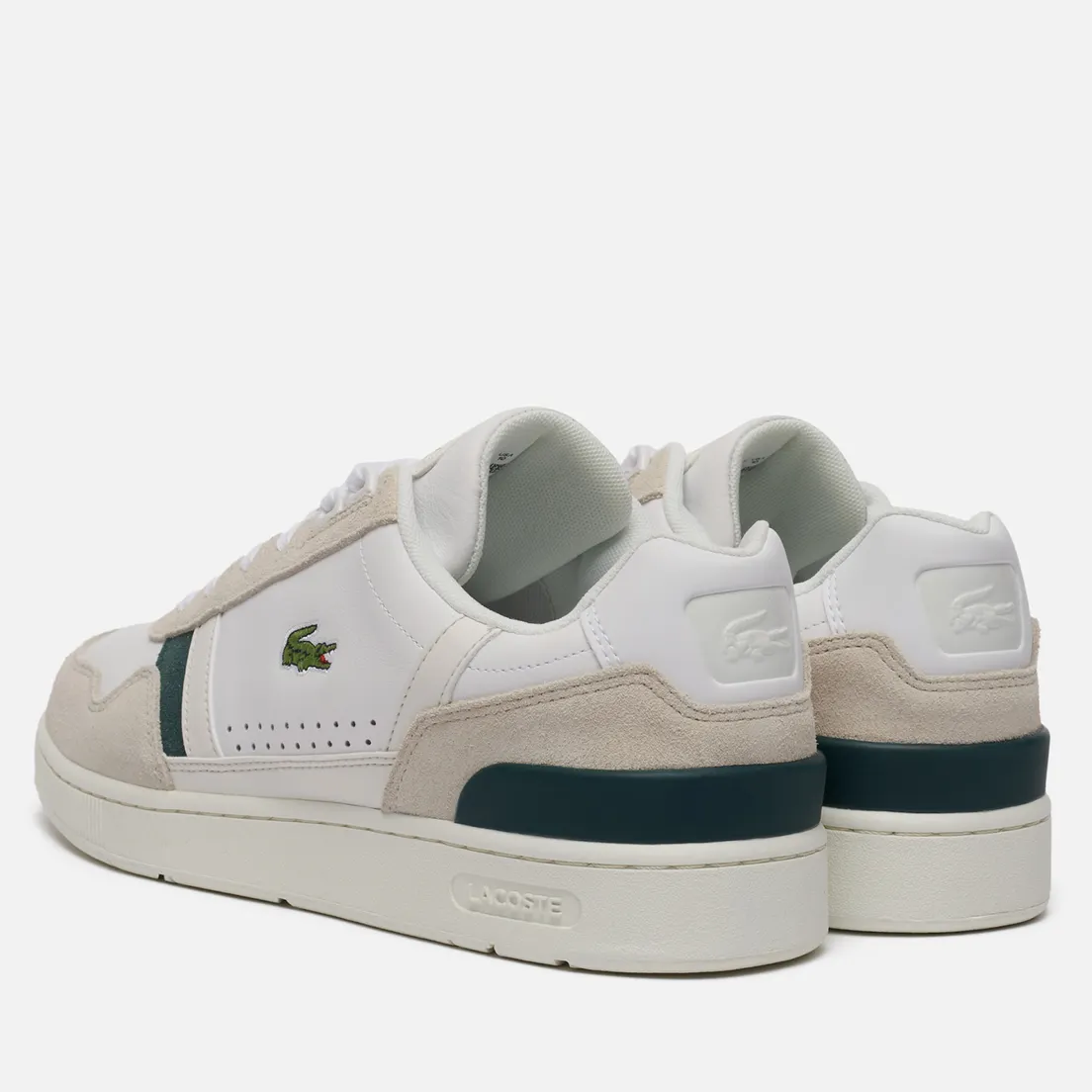 Lacoste Мужские кроссовки T-Clip Leather And Suede