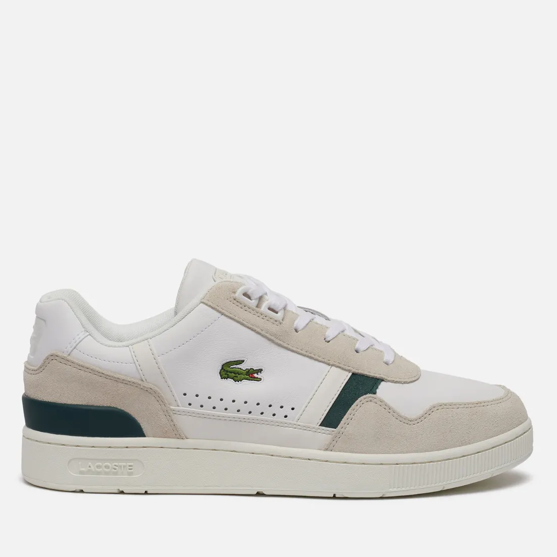 Lacoste Мужские кроссовки T-Clip Leather And Suede
