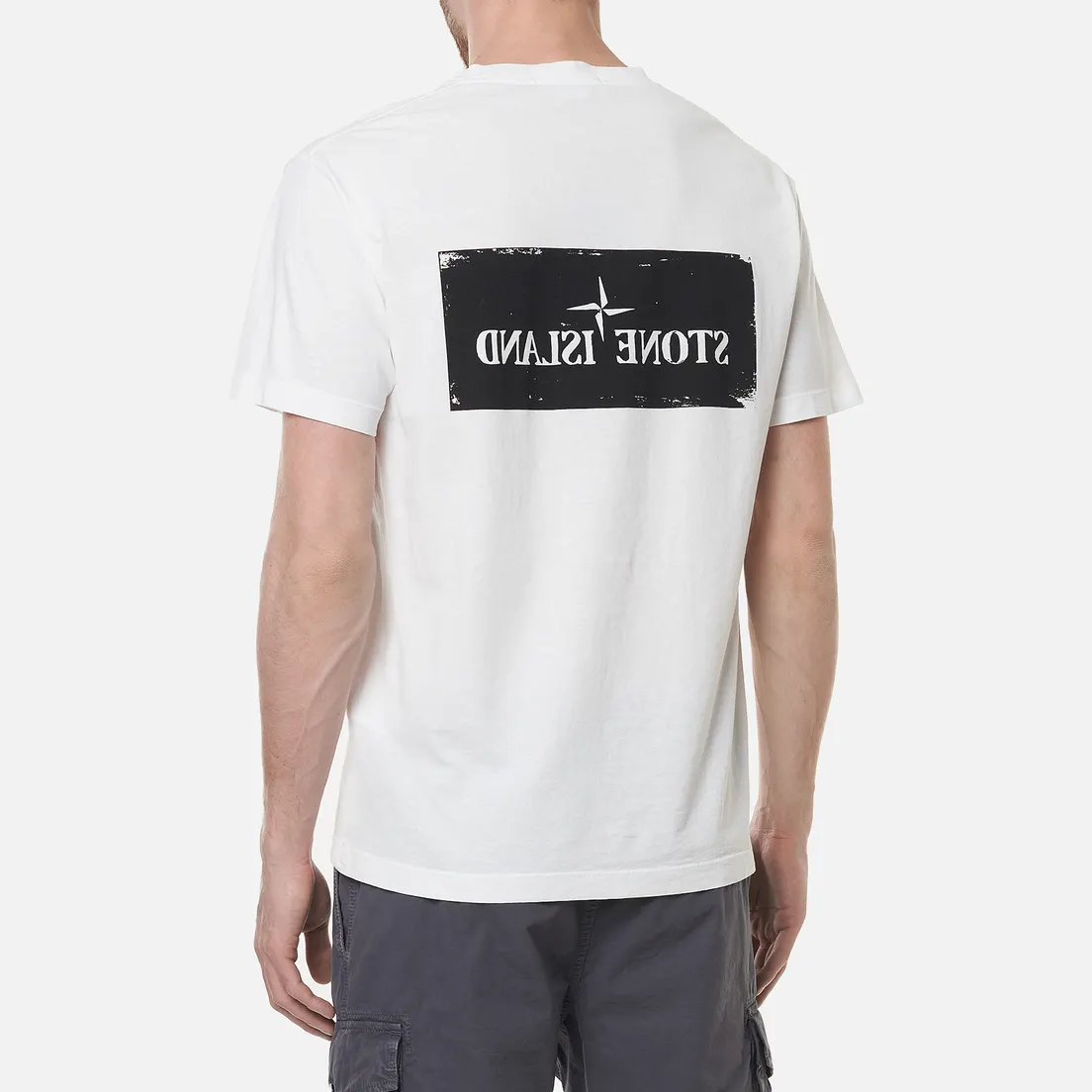 Stone Island Мужская футболка Stencil One