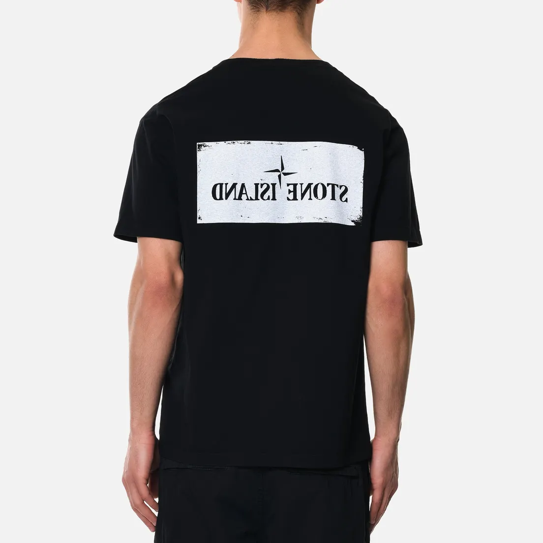 Stone Island Мужская футболка Stencil One