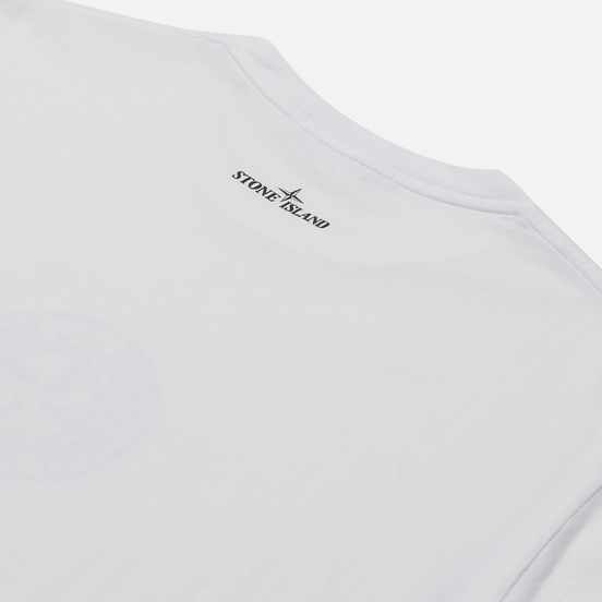 Мужская футболка Stone Island Marble One White