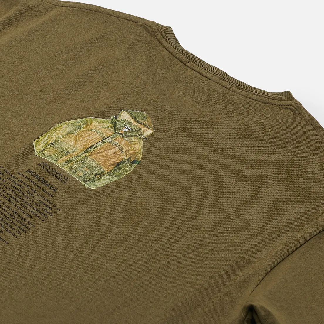 Stone Island Мужская футболка Archivio Project Monobava