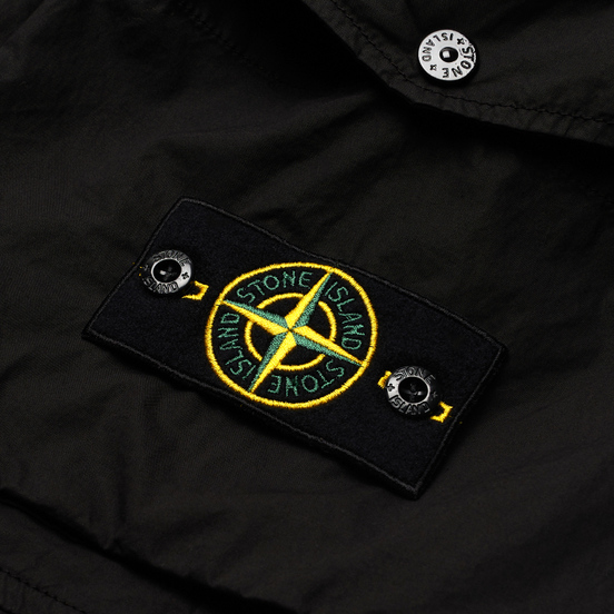 Мужские брюки Stone Island Cargo Light Stretch Cotton Tela Black