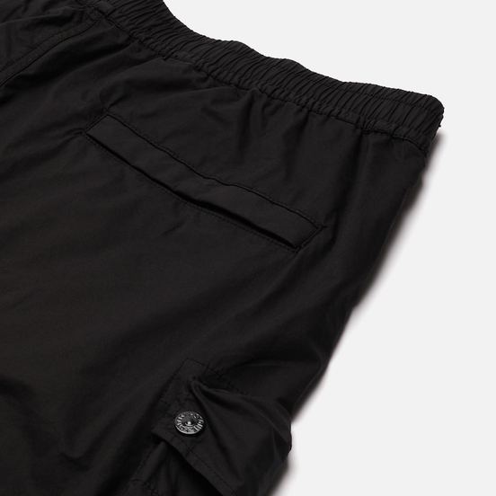Мужские брюки Stone Island Cargo Light Stretch Cotton Tela Black
