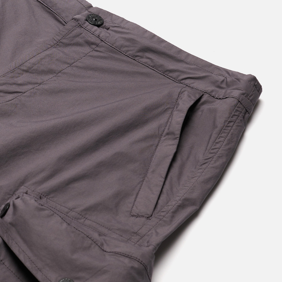 Мужские брюки Stone Island Cargo Light Stretch Cotton Tela Pewter Grey