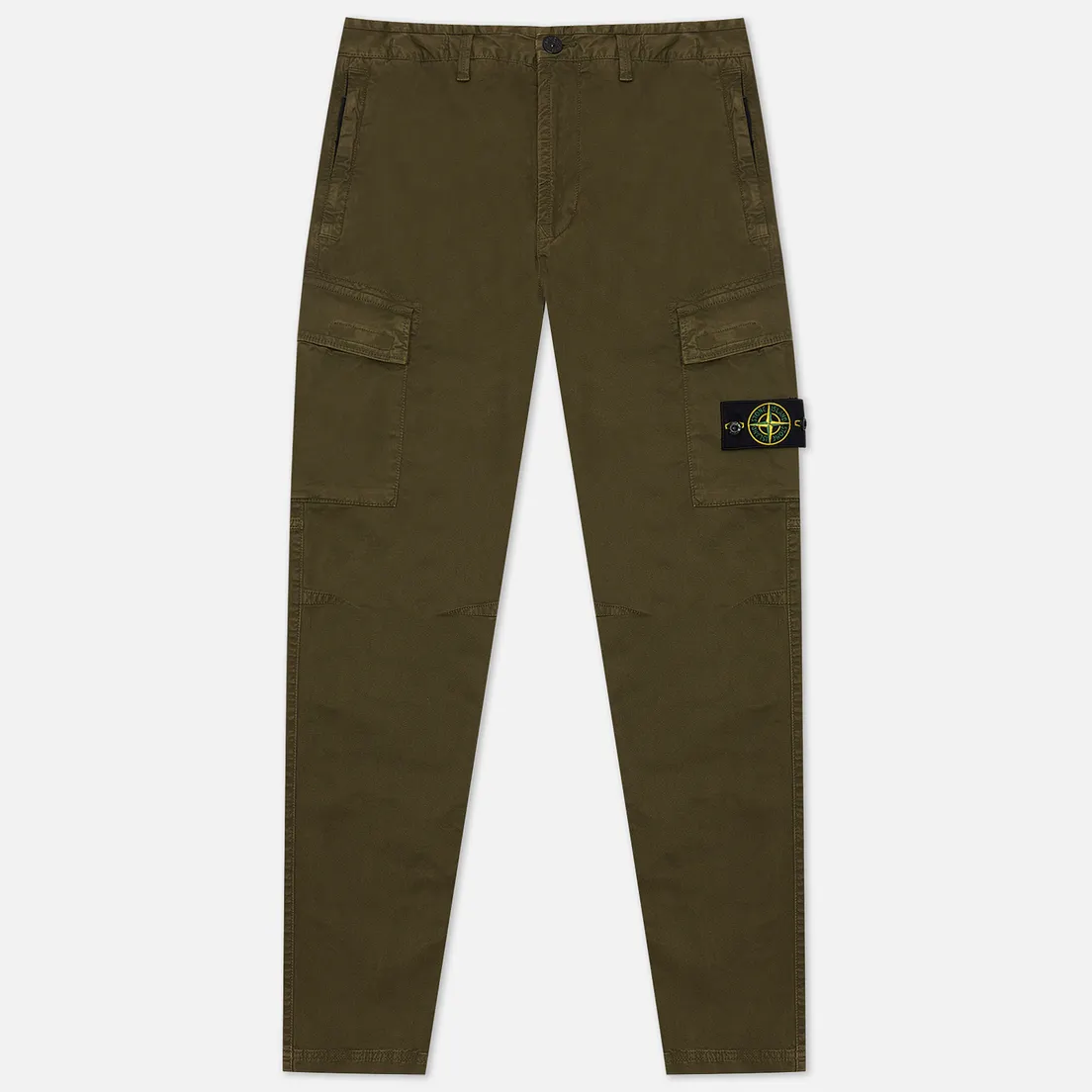 Stone Island Мужские брюки Stretch Broken Twill Garment Dyed OLD