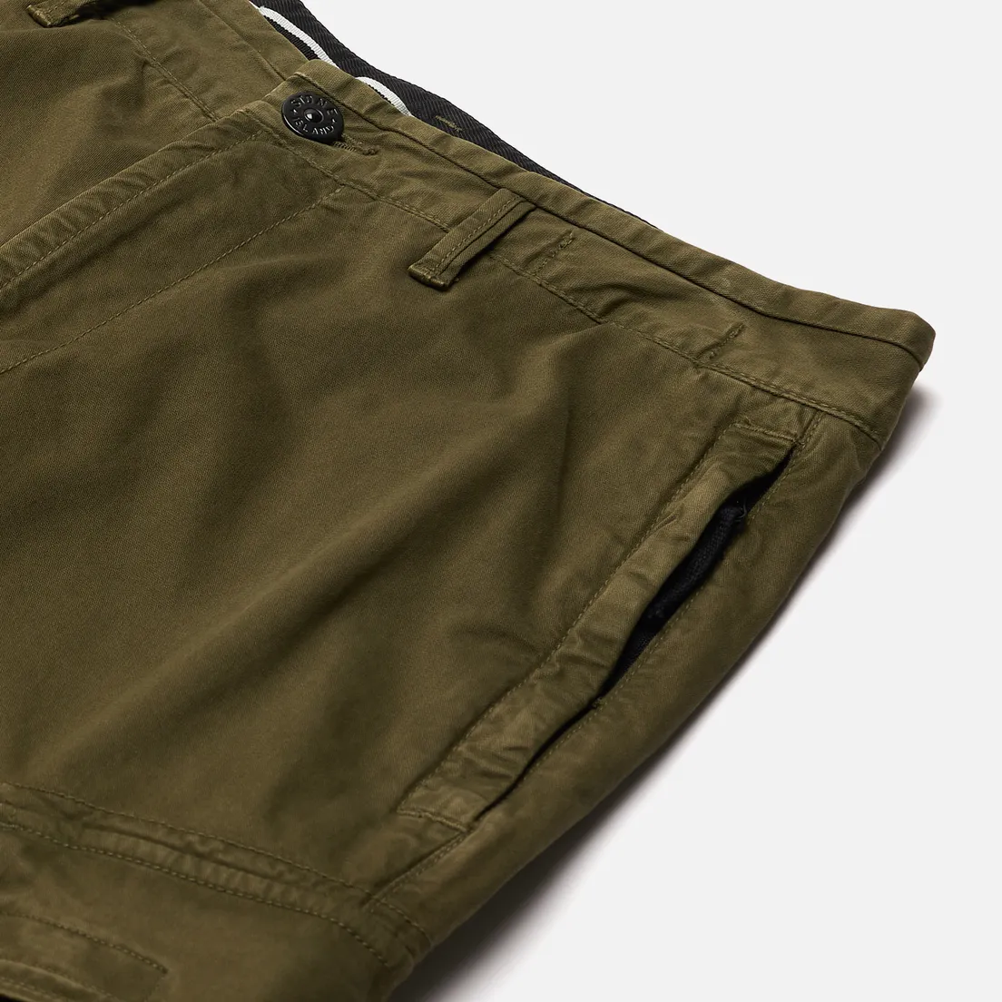 Stone Island Мужские брюки Stretch Broken Twill Garment Dyed OLD