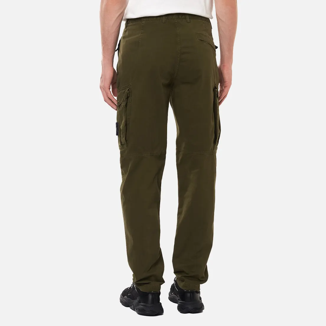 Stone Island Мужские брюки Stretch Broken Twill Garment Dyed OLD