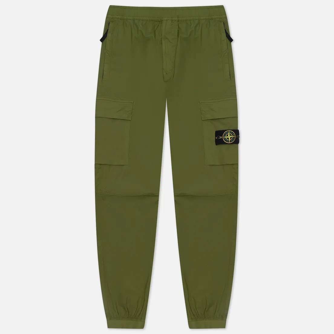 Stone Island Мужские брюки Stretch Cotton Tela Paracadute Garment Dyed