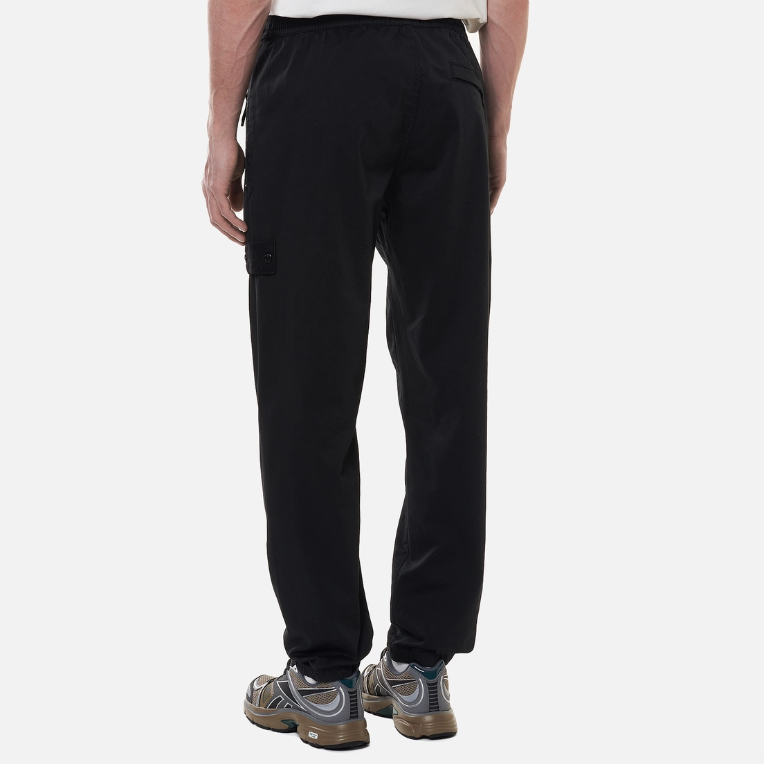 Мужские брюки Stone Island Ghost Piece Stretch Cotton Wool Satin