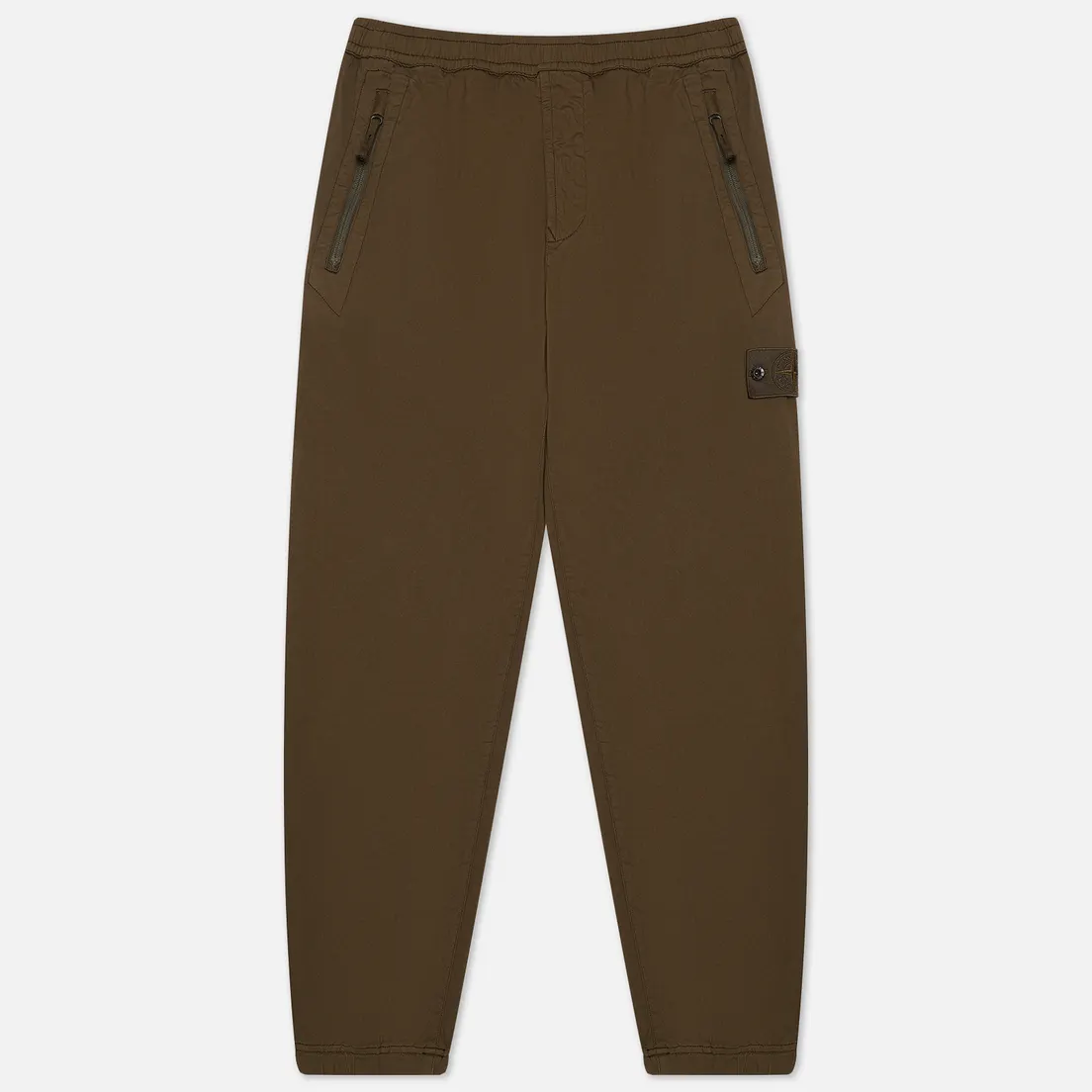 Stone Island Мужские брюки Ghost Piece Stretch Cotton Wool Satin