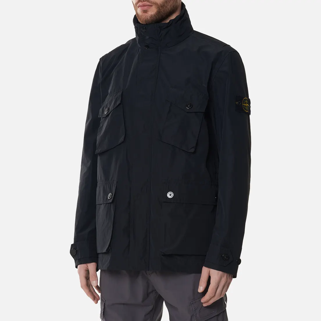 Stone Island Мужская куртка Micro Reps Field