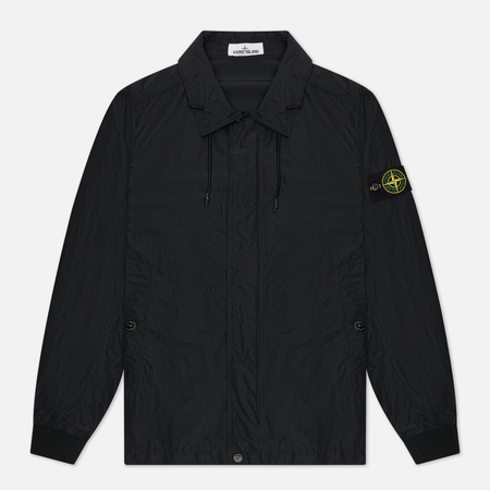 Мужская куртка Stone Island Micro Reps цвет чёрный размер S 29520₽