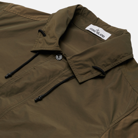 Мужская куртка Stone Island Micro Reps Olive Green