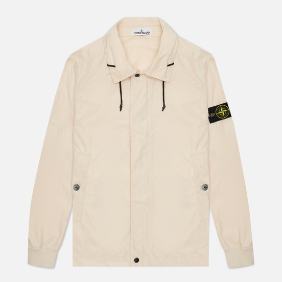 Мужская куртка Stone Island Micro Reps Ivory