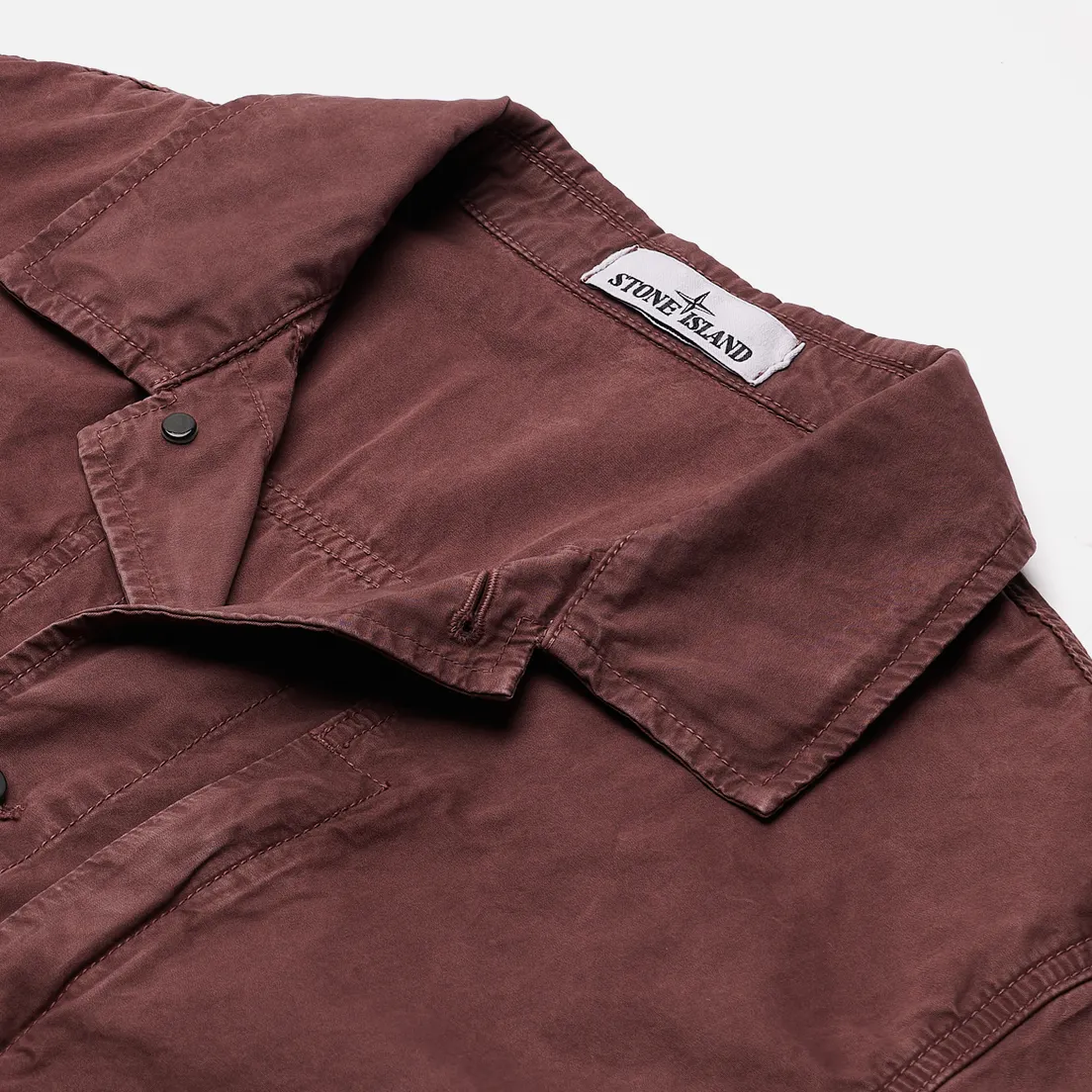 Stone Island Мужская куртка Brushed Cotton Canvas OLD