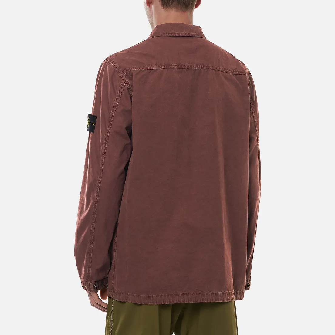 Stone Island Мужская куртка Brushed Cotton Canvas OLD
