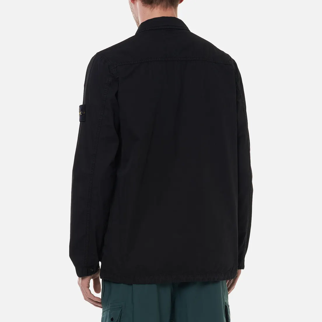 Stone Island Мужская куртка Brushed Cotton Canvas OLD