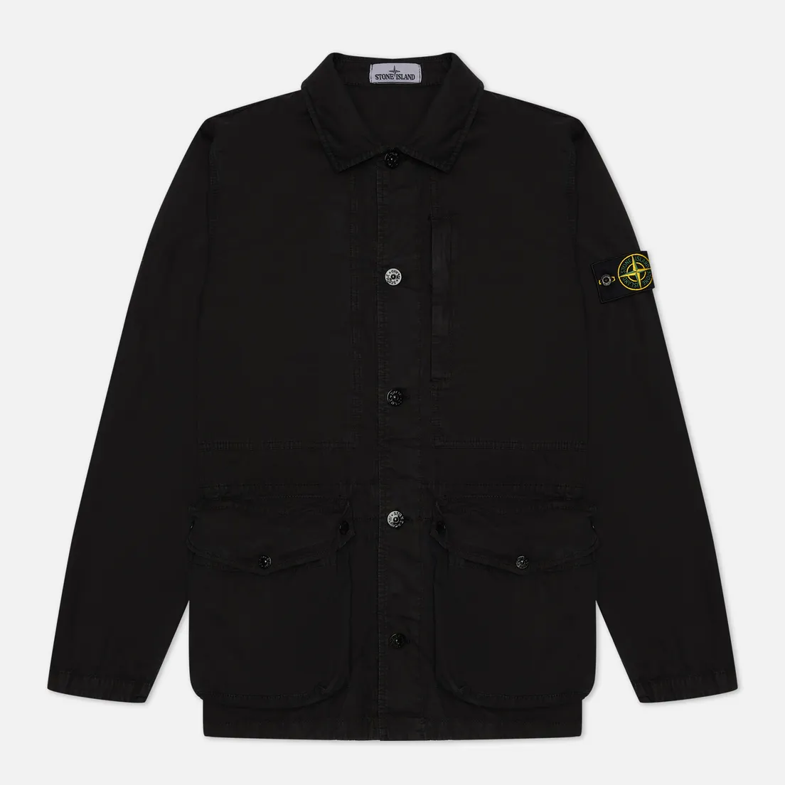 Stone Island Мужская куртка Brushed Cotton Canvas OLD