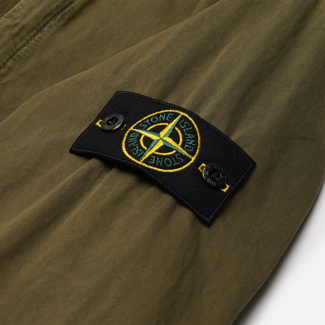Stone Island Мужская куртка Brushed Cotton Canvas OLD
