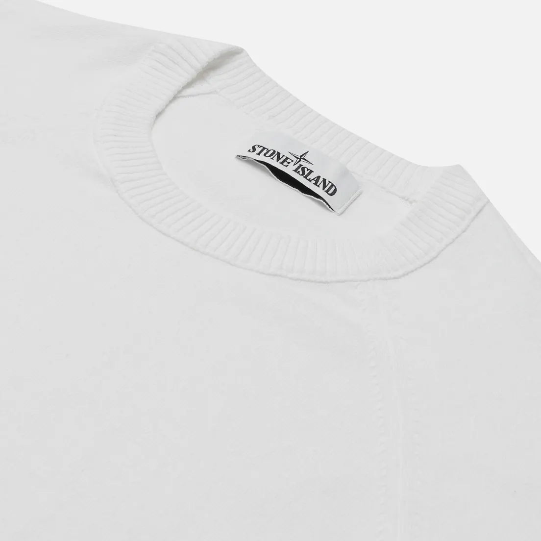Stone Island Мужской свитер Crew Neck Light Raw Cotton